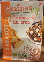 Graines de lin brun