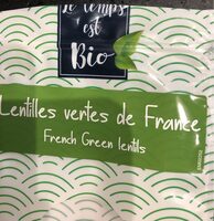Lentilles vertes de France