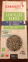 Lentilles vertes