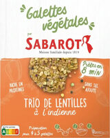 Trio de Lentilles à l’Indienne