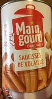 Saucisses de volaille