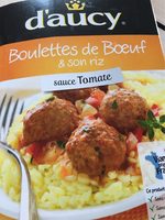 Boulette de boeuf et son riz