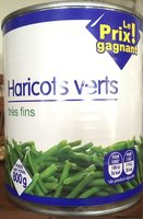 Haricots verts très fins