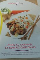 Porc au Caramel et son Riz Cantonais