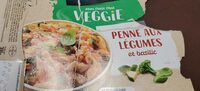 Penne aux légumes et basilic
