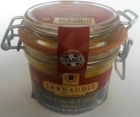 Foie gras de canard entier à la fleur de sel de  Guérande