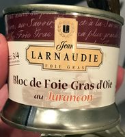 Bloc de foie gras d'oie au Jurançon