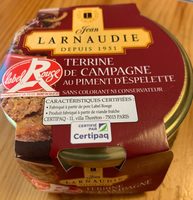 Terrine de campagne au piment d'Espelette