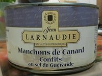 Manchons de canard confits au sel de Guérande