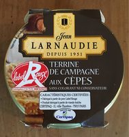 Terrine de campagne aux cèpes