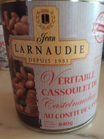 Larnaudie véritable cassoulet castelnaudary canard