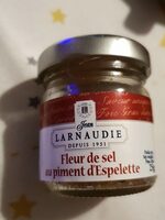 Fleur de sel au piment d espelette