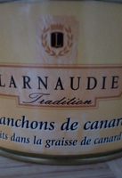 Manchons de canard cuits dans la graisse de canard