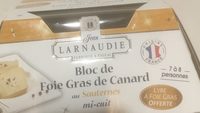 Bloc de foie gras de canard au sauterne mi-cuit