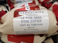Fois gras d'oie entier au torchon