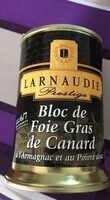 Bloc de foie gras de canard à l'Armagnac et au poivre doux