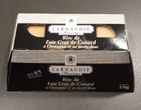 Bloc de foie gras de canard à l'Armagnac et au poivre doux