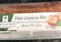 Pain d'epices bio
