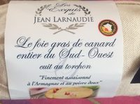 Foie gras de canard entier cuit au torchon