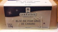 Bloc de foie gras de canard