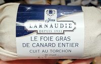 Foie gras canard entier