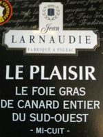 Foie gras de canard entier mi cuit