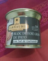 Bloc de Foie Gras de Pato con Sal de Guérande
