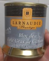 Bloc de foie gras de canard au sel de guerande