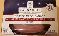 Foie gras de canard à l'armagnac