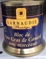 Bloc de Foie Gras de Canard avec morceaux