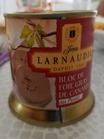 Bloc de foie gras de canard