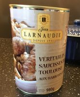 Véritables saucisses de Toulouse aux haricots lingots