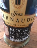 Bloc de foie gras de canard