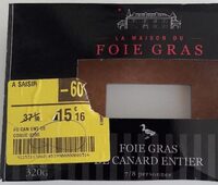 Foie gras de canard entier