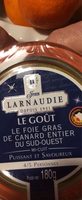 Foie gras canard entier