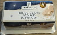Bloc de fois gras de canard du Sud-Ouest mi-cuit