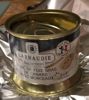 Bloc de foie gras avec morceaux