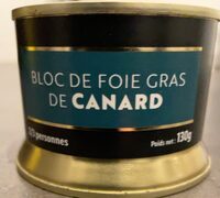 Bloc de foie gras de canard
