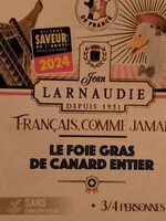 Foie gras de canard entier
