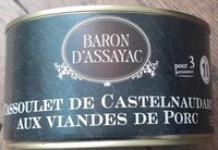 Cassoulet de Castelnaudary aux viandes de porc