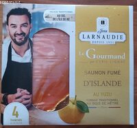 Saumon fumée d'Islande au yuzu