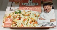 Risotto au saumon fumé