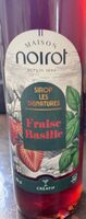 Sirop fraise basilic