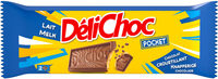 Delichoc tablette chocolat lait pocket 25g