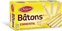 Biscuits Delacre Bâtons Fourrés emmental - 60g