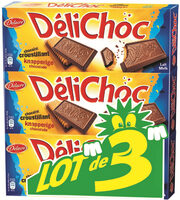 Biscuit nature enrobé au chocolat au lait