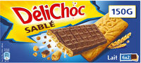 Biscuits Délichoc sablés Lait - 150g