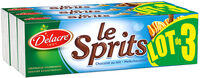 Delacre sprits chocolat lait lot 3x200g (600g)
