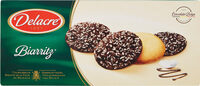 Biscotti con cioccolato superiore