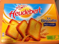 La biscotte 96% céréale (format familial)